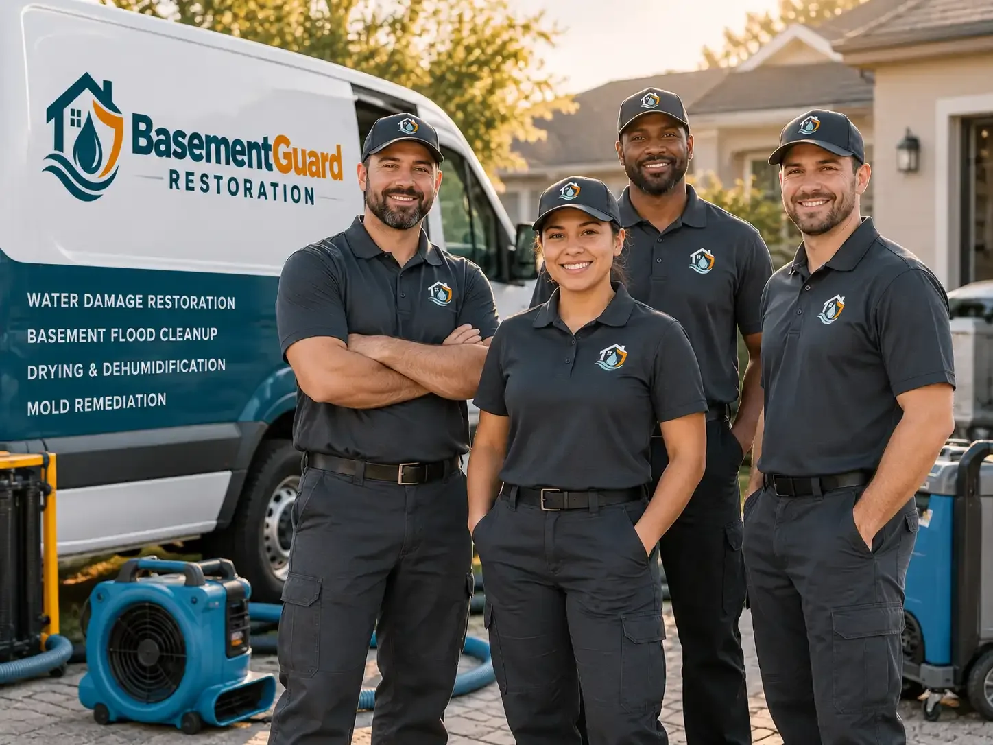 Basement Water Damage Restoration company in New Point, IN